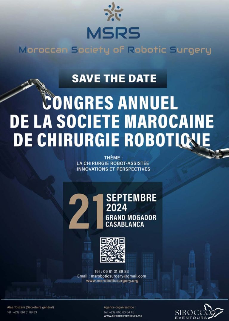 Congrès annuel de la Société marocaine de chirurgie robotique (MSRS)